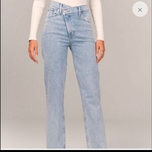 Abercrombie & Fitch 'The 90's Straight Ultra High Rise' Size 10 Long